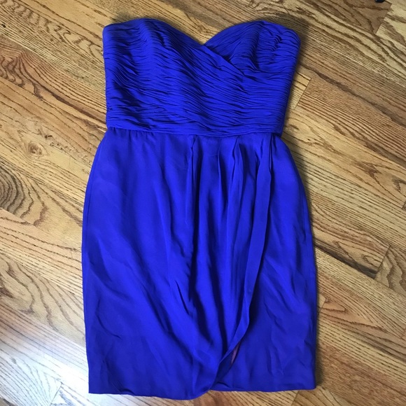 kathryn conover Dresses & Skirts - Vintage Kathryn Conover Purple Silk Strapless Dress